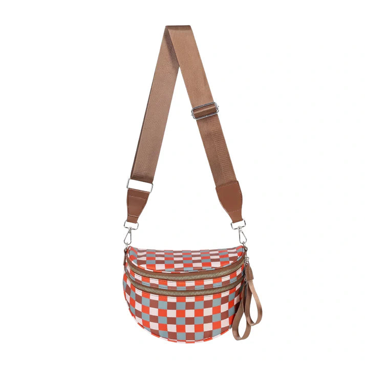 GoFree - The Roomiest Bum Bag (Silver Hardware)