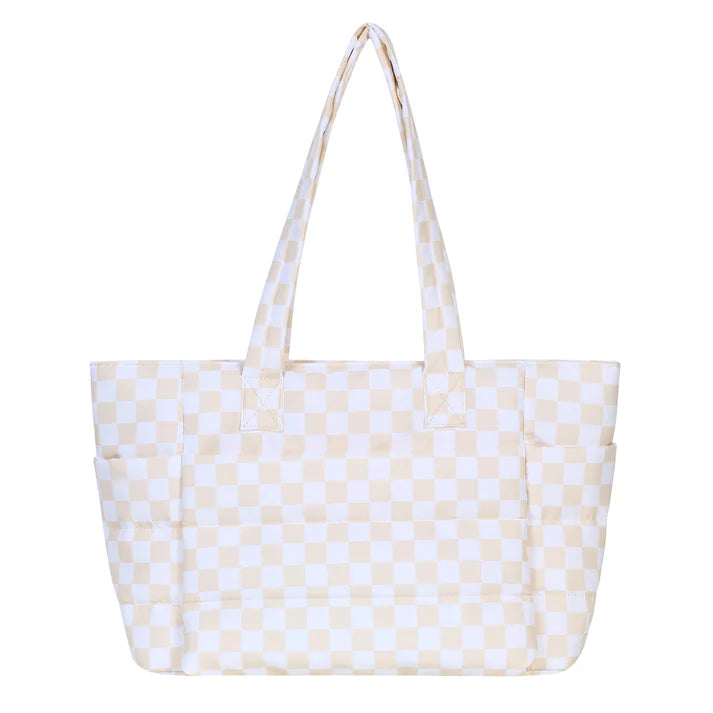 Cloudy - Puffer Tote Bag