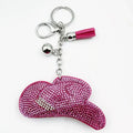 Bling Bag Charm - Pink Cowboy Hat