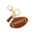 Bling Bag Charm - Football
