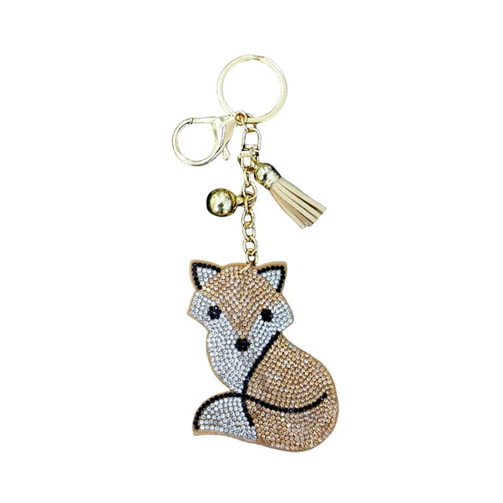 Bling Bag Charm - Fox