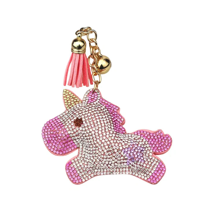 Bling Bag Charm - Pink Unicorn