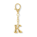 Bubble Initial Letter - Bag Charm