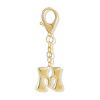 Bubble Initial Letter - Bag Charm