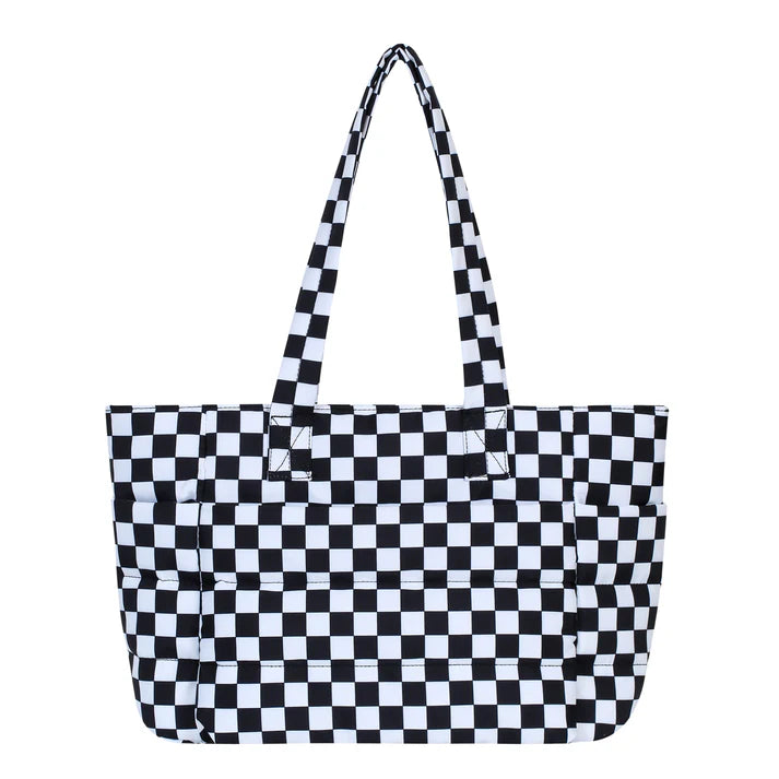 Cloudy - Puffer Tote Bag