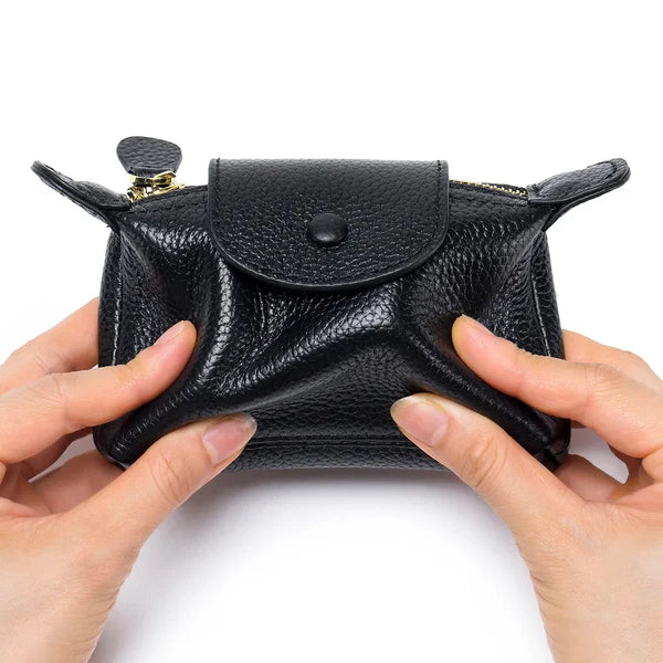 Leather Purse - Bag Charm