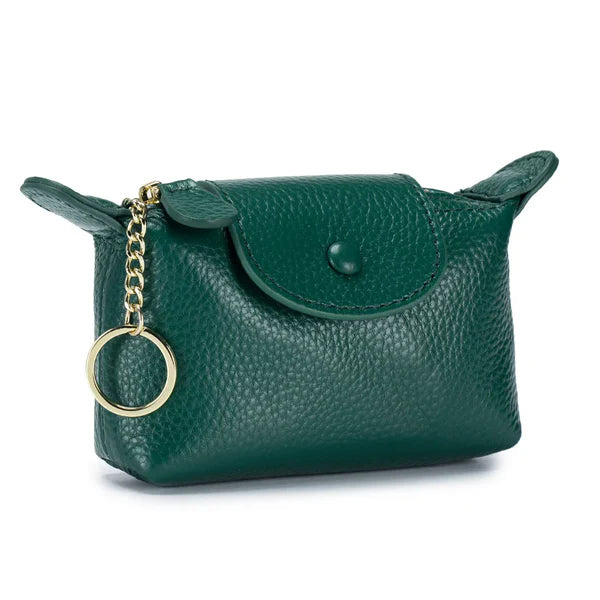 Leather Purse - Bag Charm