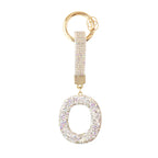 Sparkle Initial – Bag Charm (Silver)